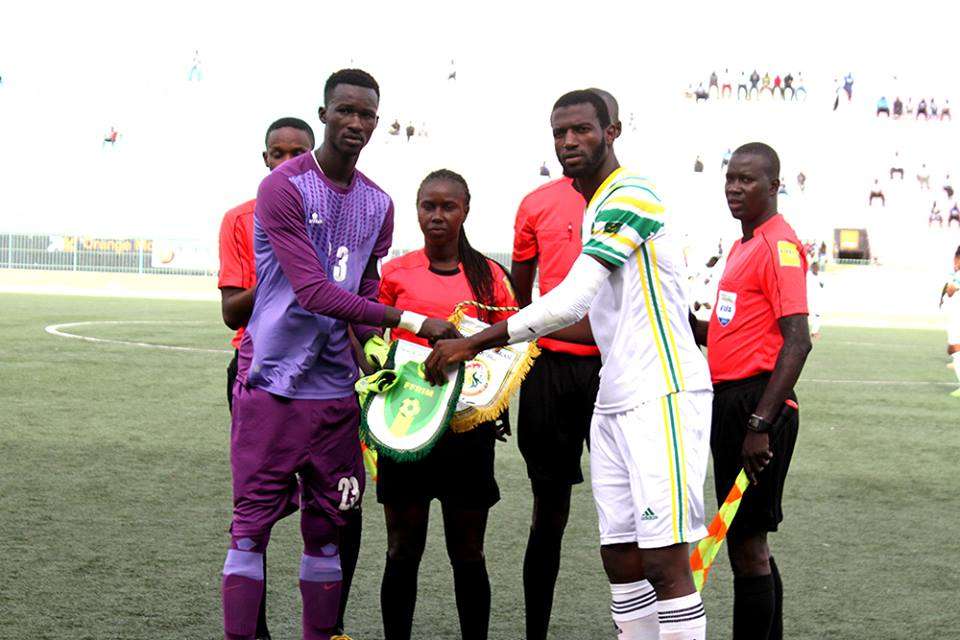 جانب من المباراة