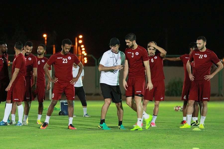 من تدريبات الفيصلي