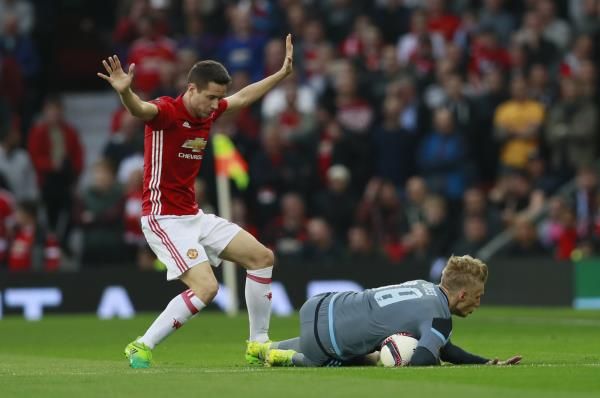 هيريرا خلال المباراة