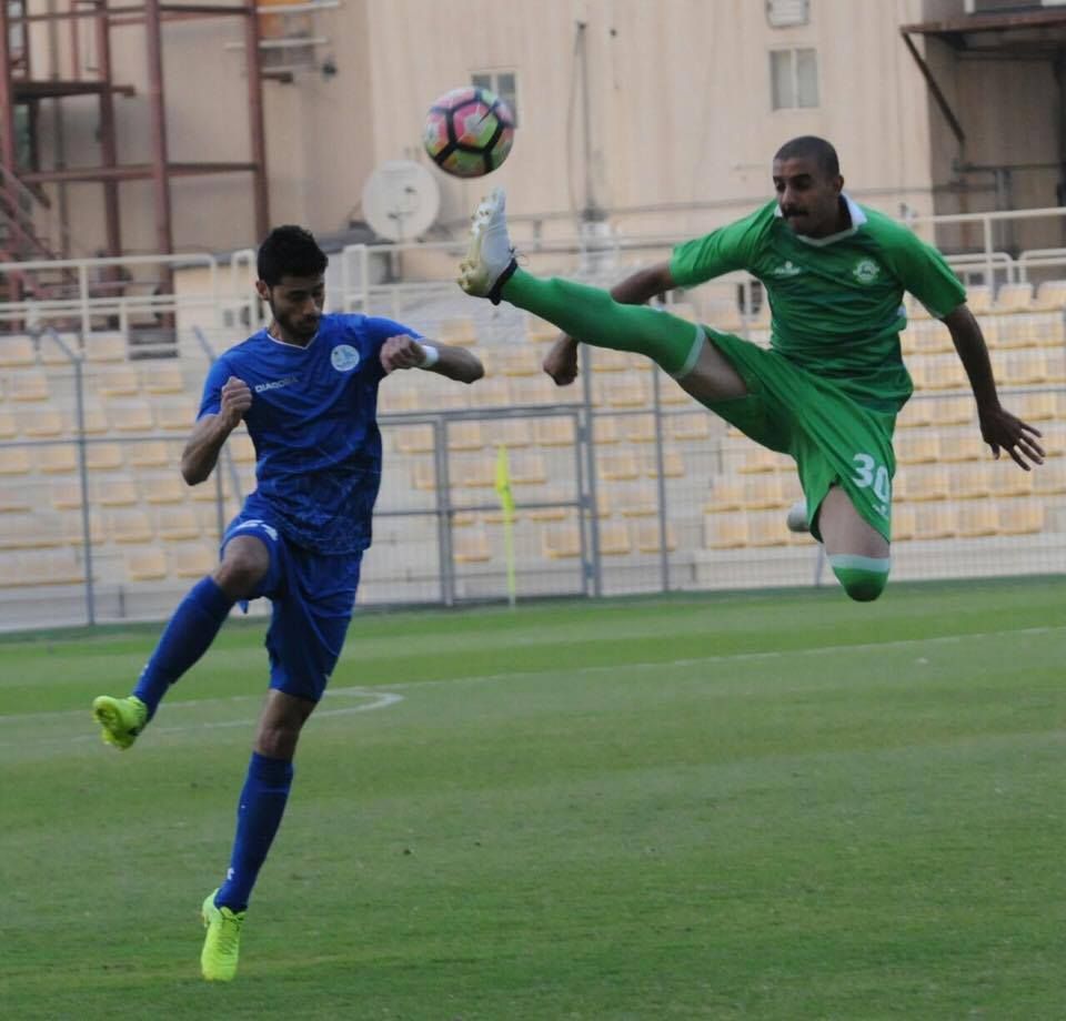 لقطة من مباراة الحد مع البحرين