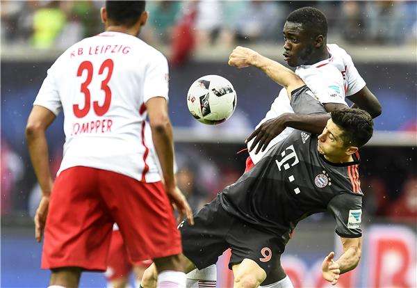 جانب من المباراة