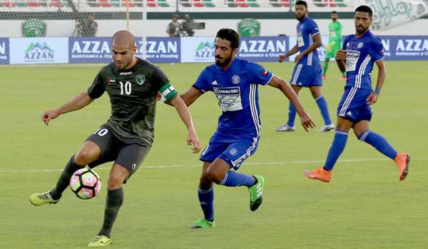 من لقاء الامارات والنصر 