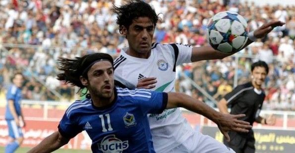 جانب من مواجهة سابقة بين القوة الجوية والزوراء