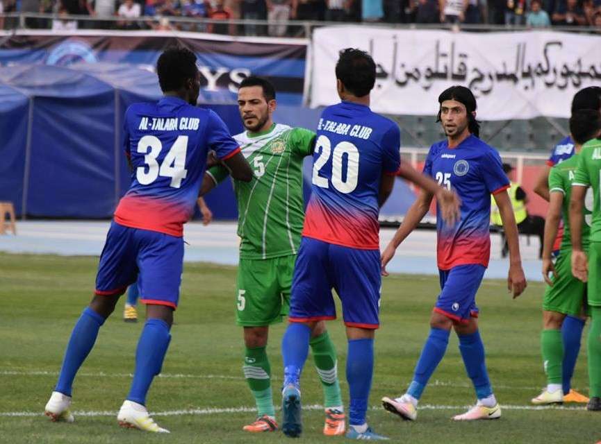 مباراة سابقة للطلبة