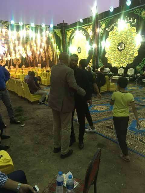 جانب من العزاء