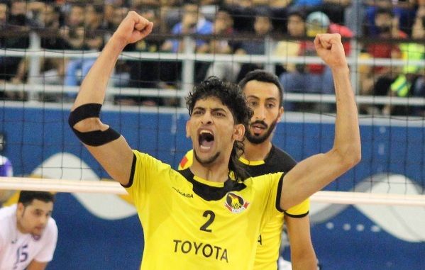 لقطة من المباراة