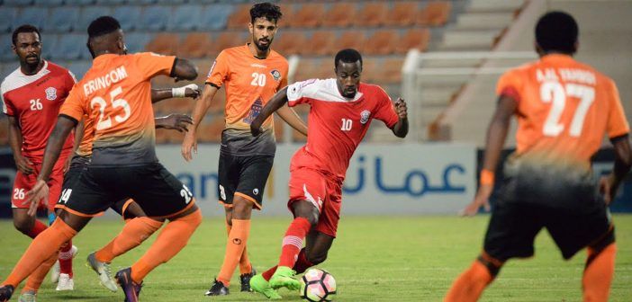 جانب من إحدى مباريات الدوري العماني