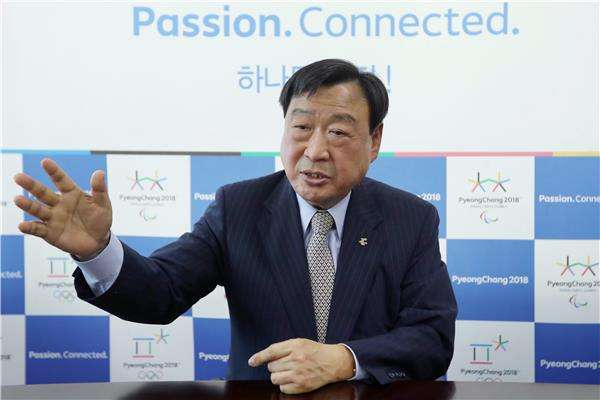 رئيس اللجنة المنظمة لأولمبياد بيونج تشانج