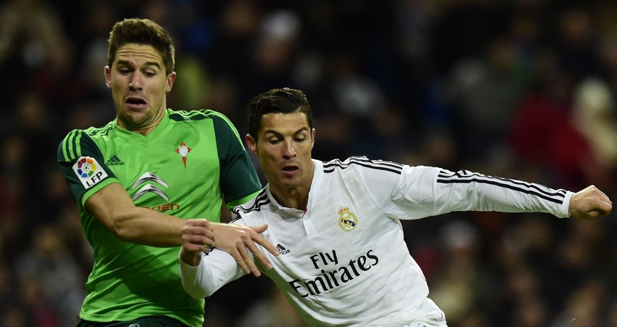 جانب من مواجهة سابقة بين ريال مدريد وسيلتا فيجو