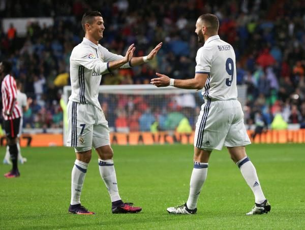 رونالدو وبنزيمة