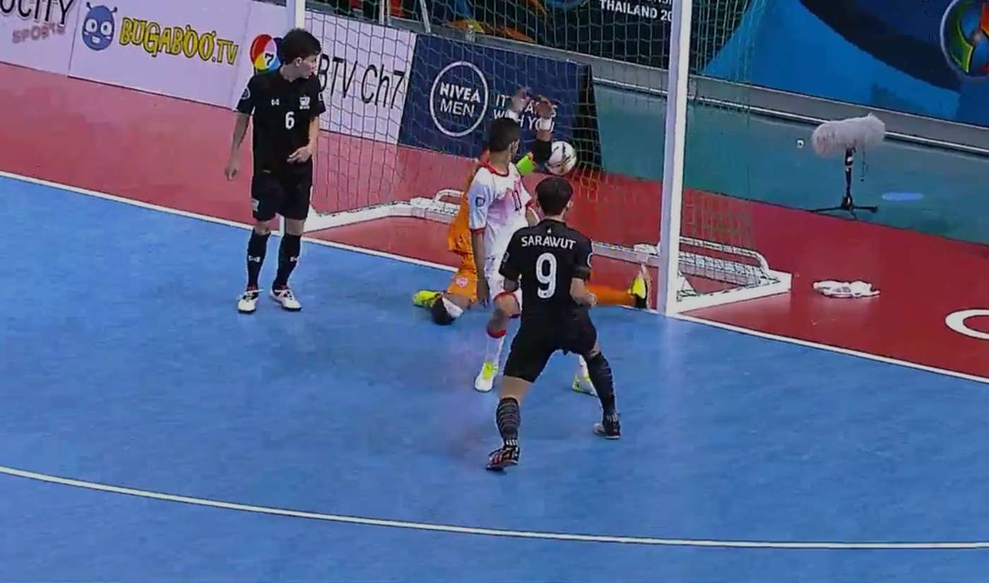 الهدف الأول للمنتخب التايلاندي