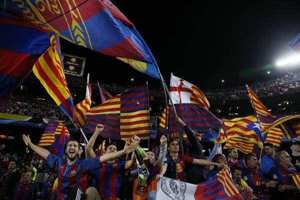 مشجعو برشلونة 