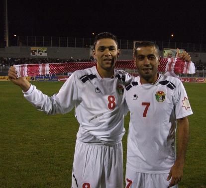 عدي الصيفي وعامر ذيب وفرحة الفوز