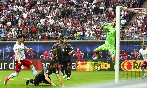 شتاركه في مباراة فريقه أمام لايزبيج