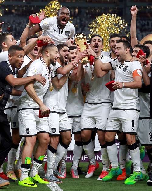 فرحة لاعبي السد