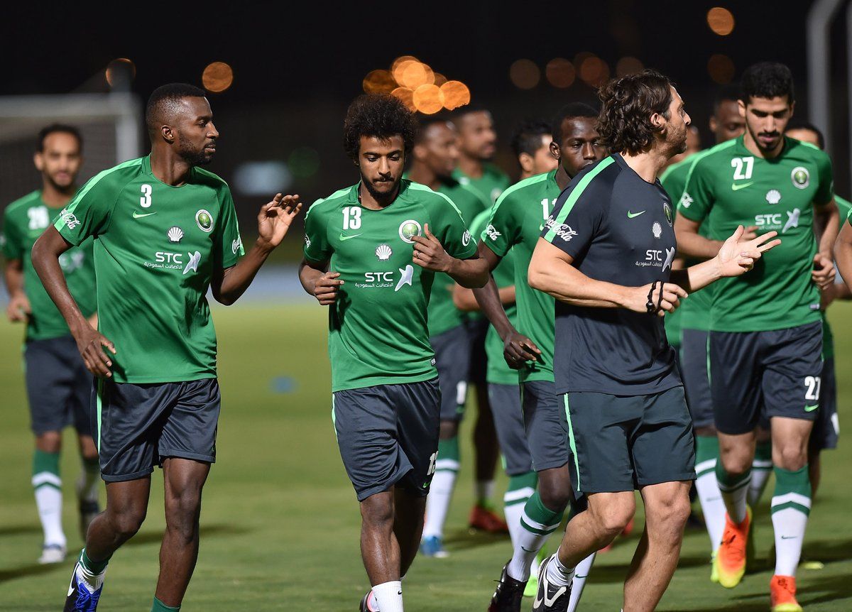 تدريبات المنتخب السعودي