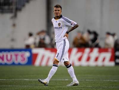 تألق بيكهام كان غير كافي لفوز فريقه باللقب