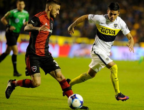 جانب من لقاء بوكا جونيورز ونيويلز أولد بويز