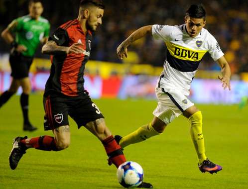 جانب من لقاء بوكا جونيورز ونيويلز أولد بويز