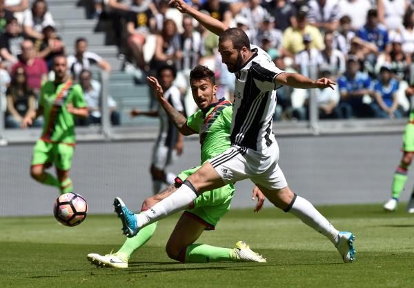 من مباراة يوفنتوس وكروتوني