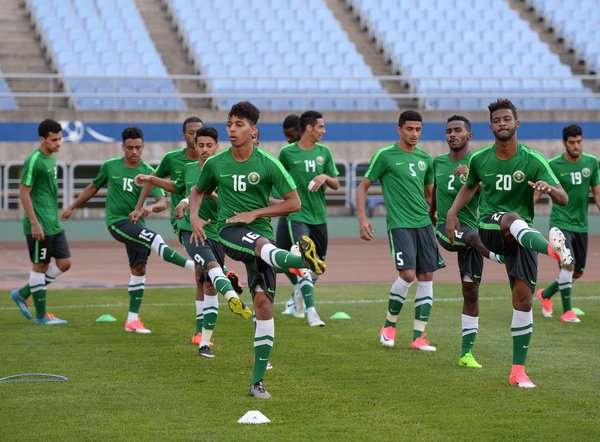 من تدريبات المنتخب