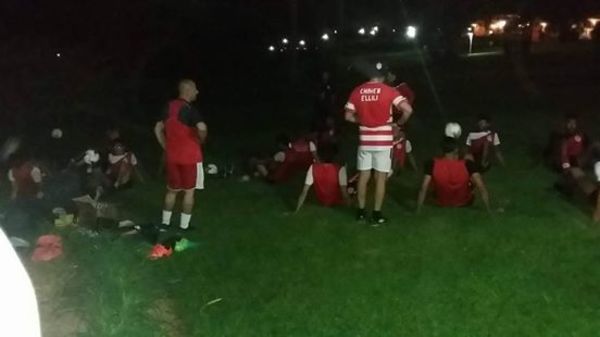 جانب من تدريبات الإفريقي