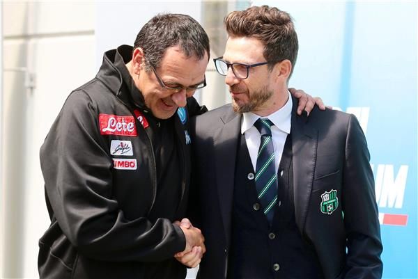 يوزيبيو دي فرانشيسكو (يمين)