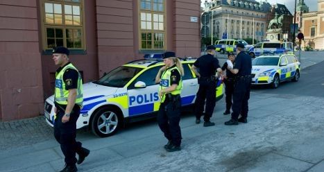 الشرطة السويدية