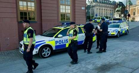 الشرطة السويدية