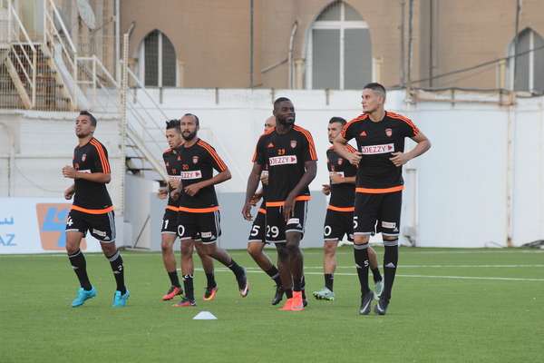 جانب من تدريبات اتحاد العاصمة