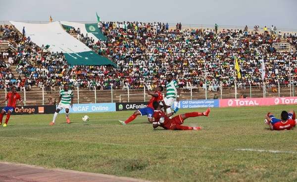 جانب من لقاء الأهلي والقطن