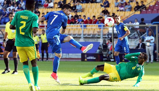 جانب من المباراة