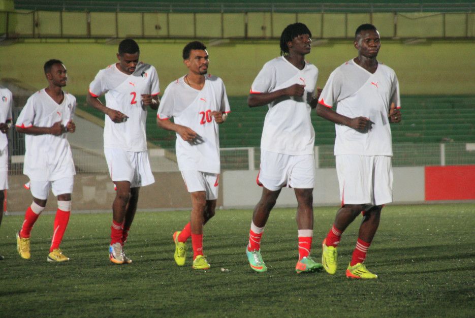 تدريبات منتخب السودان - أرشيفية