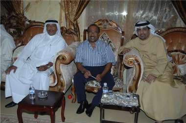 المعلق الكبير خالد الحربان في افتتاح شركة هاتريك