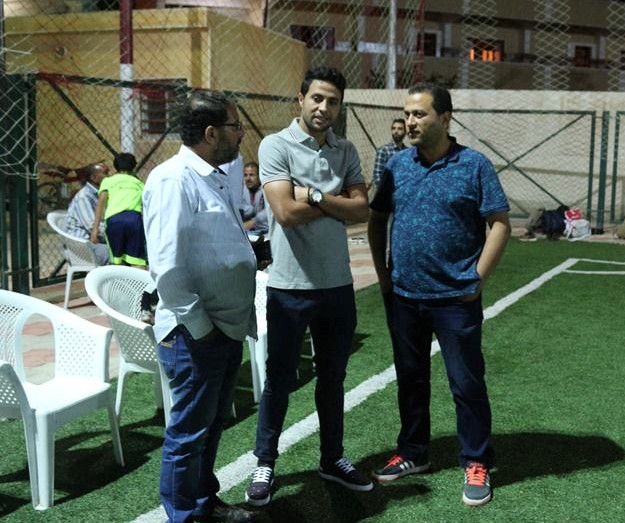 محمد إبراهيم من الافتتاح