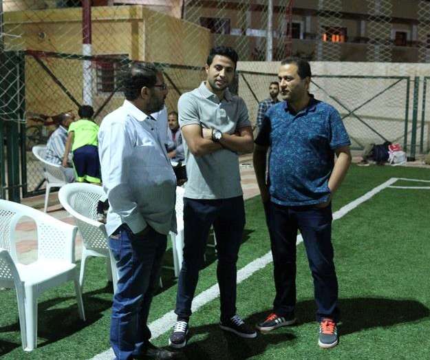 محمد إبراهيم من الافتتاح