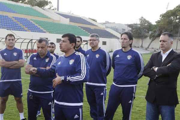 الجهاز الفني للمنتخب الأردني