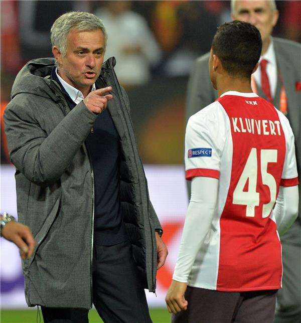 جوزيه مورينيو وجاستن كلويفرت