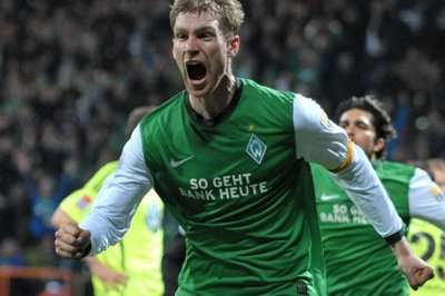  بير ميرتساكر لحظة تسجيله هدف التعادل في الوقت القاتل