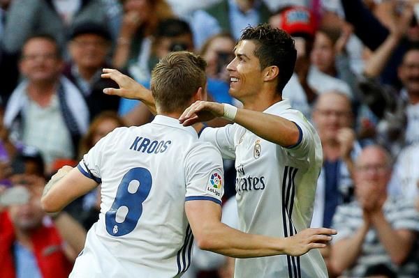 توني كروس وكريستيانو رونالدو