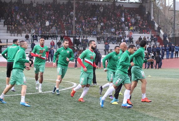 جانب من تدريبات مولودية الجزائر