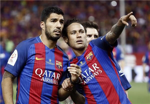 سواريز ونيمار