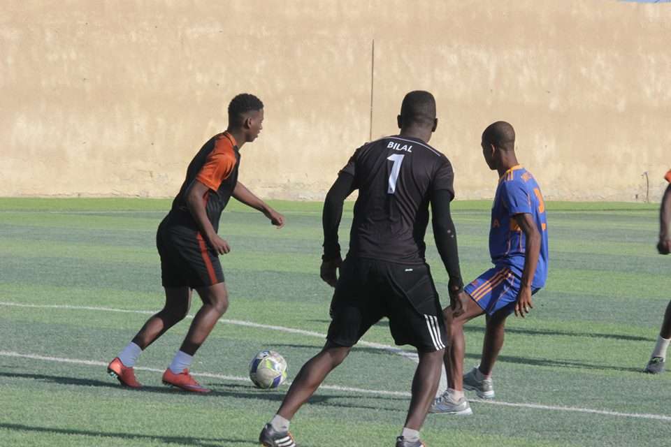 جانب من تدريبات نواذيبو