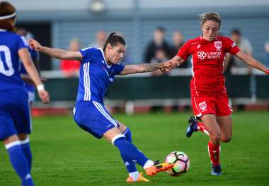 من مباراة تشيلسي وبريستول سيتي للسيدات