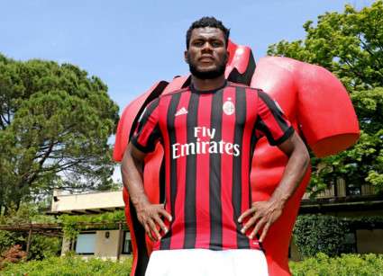 فرانك كيسي بقميص الميلان