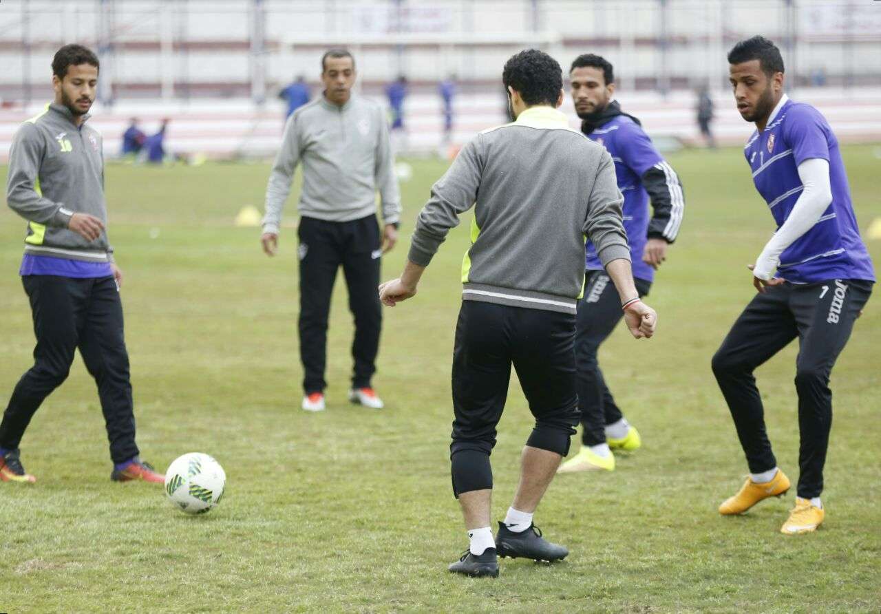 تدريبات الزمالك (أرشيفية) 
