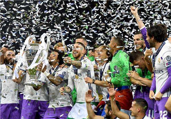 تتويج ريال مدريد