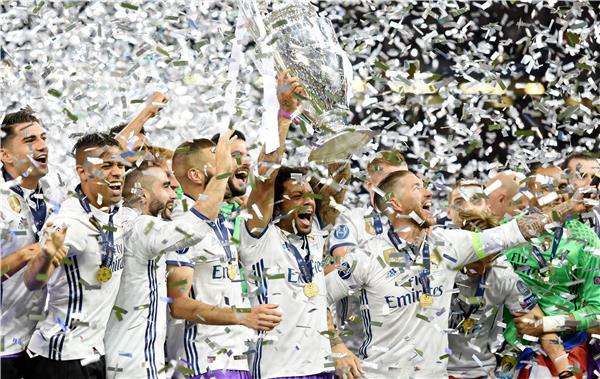 ريال مدريد لحظة التتويج
