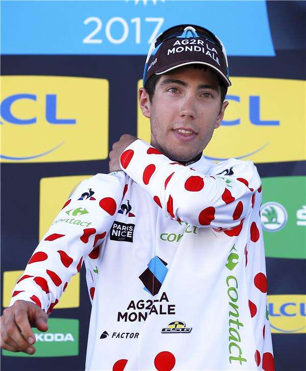 أكسل دومون يحتل المركز الثاني