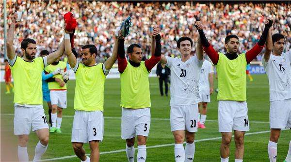 لاعبو منتخب ايران